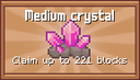 Medium crystal