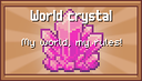 World crystal